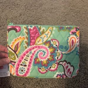 Vera Bradley 9”Slim Cosmetic Case- Tutti Frutti